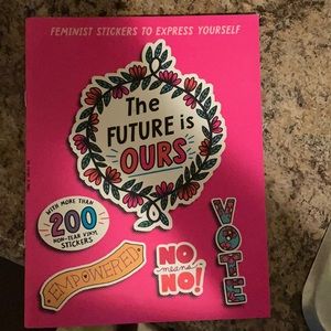 The future is ours sticker book!